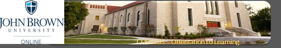 Banner for Orientation to Learning